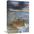 thumbnail image 1 of Global Gallery's 'Squibnocket Sunset I' By Katherine Gendreau Stretched Canvas Wall Art, 1 of 4
