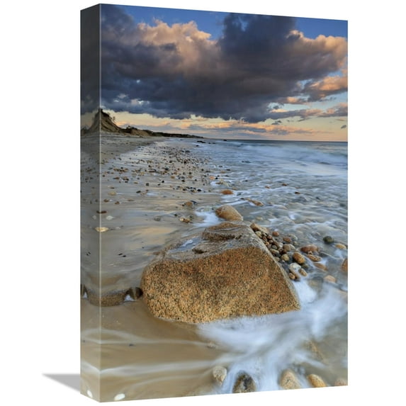 Global Gallery's 'Squibnocket Sunset I' By Katherine Gendreau Stretched Canvas Wall Art