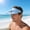 Blue, variant on CaiYueKe Rechargeable Solar Fan Hat with Built-In Cooling Fan, Breathable Mesh Sun Hat for Outdoor Hiking Fishing Travel, Adjustable 360° Breeze Summer Sun Protection Hat for Men Women Adults