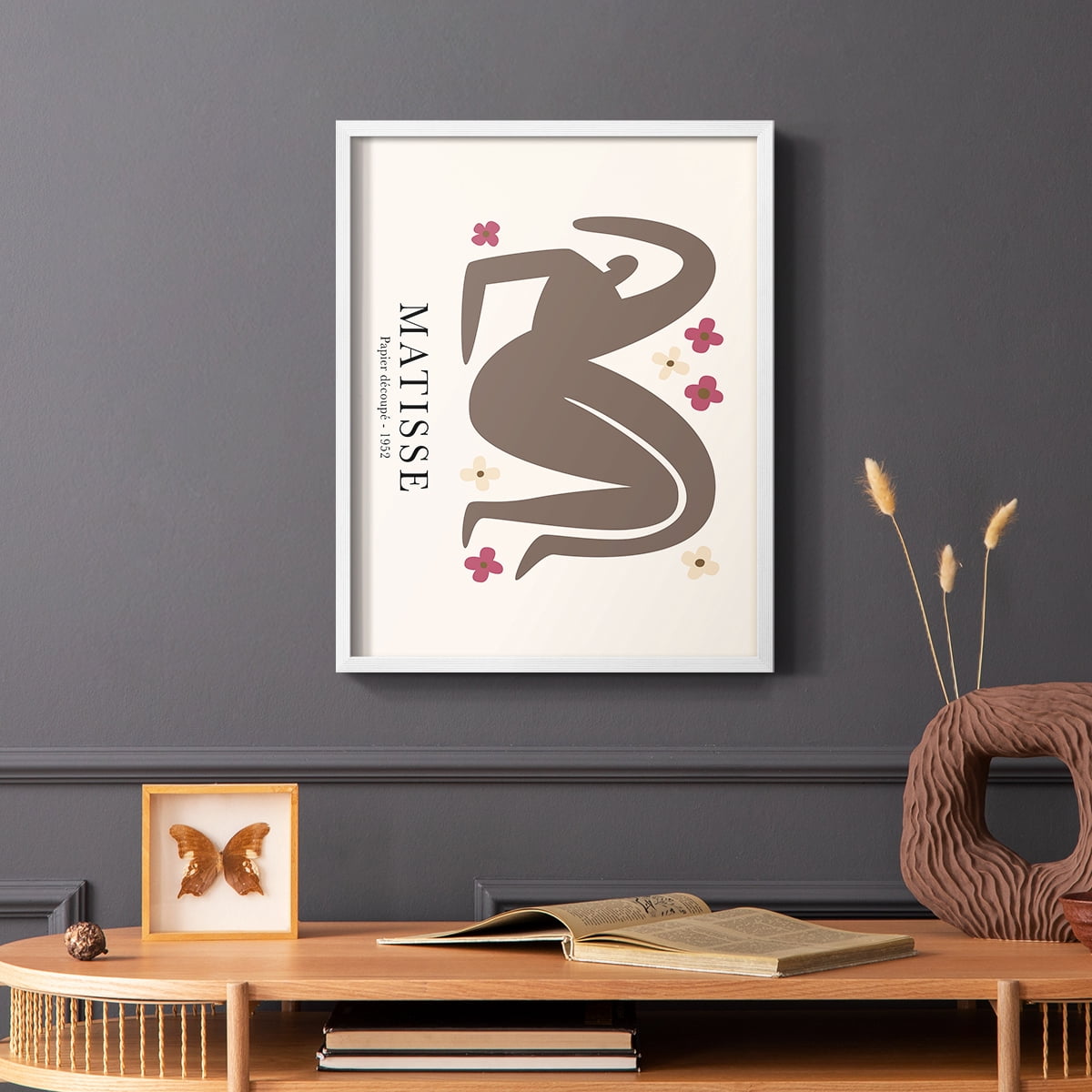 Matisse CCXLIV in Solid Wood 8 x 10 Framed Print