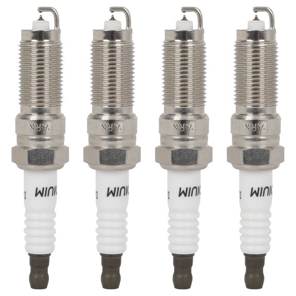 SCITOO Platinum Iridium Spark Plugs Compatible for Ford Escape 2013-2016, for Fusion 2013-2014, Fiesta 2014-2019, Transit Connect 2014-2016, 1.6L ILZTR6A8G, 31330405, BM5G12405CA, CYFS13YRC 4 Pcs