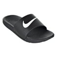thumbnail image 3 of Nike Kawa Slide Black / White Youth Slippers Boys / Girls Style :819352, 3 of 6