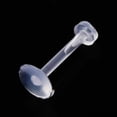 thumbnail image 4 of CNKOO 10Pcs 16G Clear Acrylic Retainer Lip s Nose Studs Labret Ear, 4 of 5