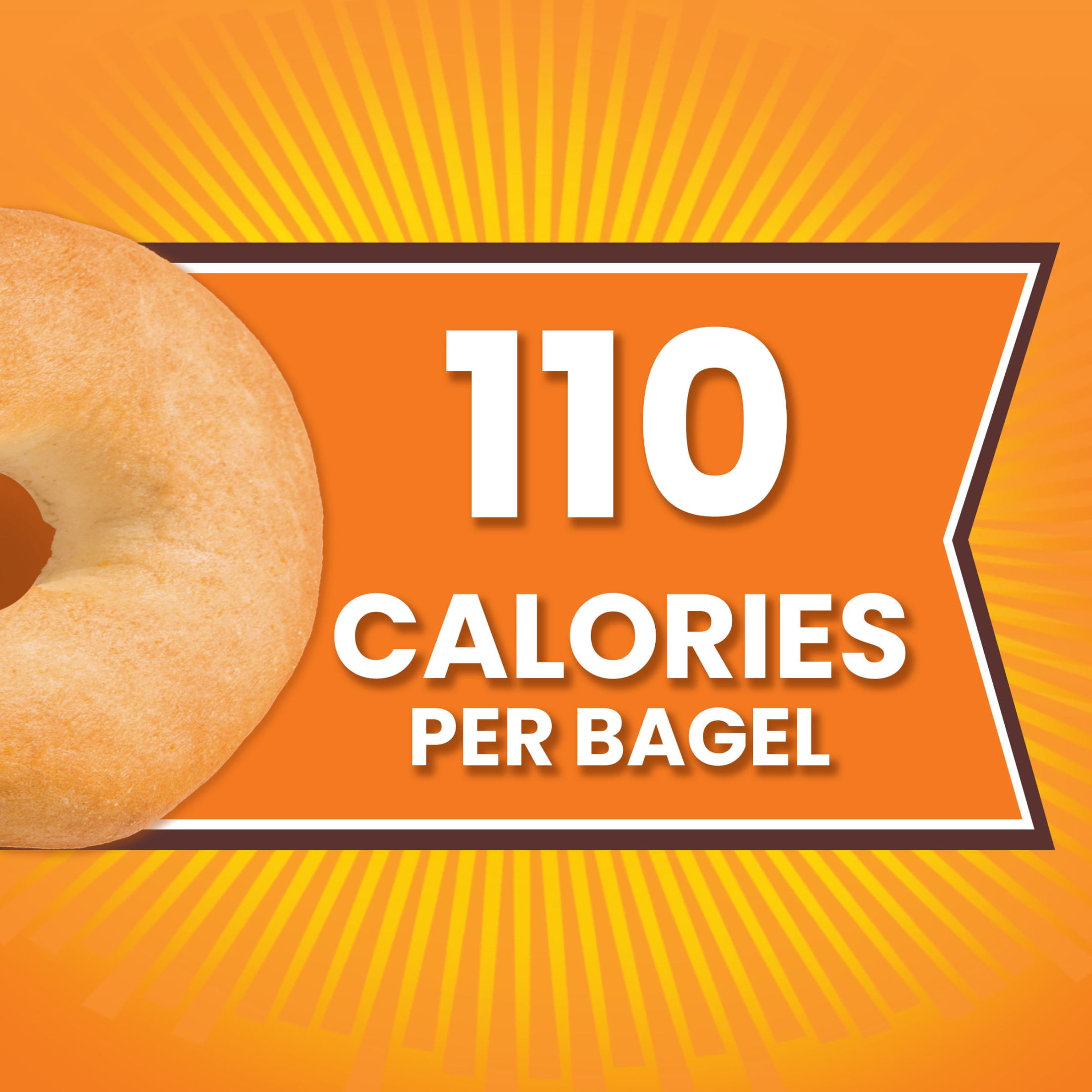 Thomas' Plain Bagel Thins, 8 count, 13 oz