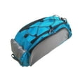 thumbnail image 3 of koolsoo Bike Rack Bag Carrier Storage Luggage with Detachable Shoulder Strap Pannier Blue Gray, 3 of 9