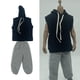 thumbnail image 4 of Ropa de figura CUTICAT 1/6 hombres Traje accesorios pantalones escala 12 pulgadas, 4 of 7