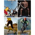 thumbnail image 4 of Protège-Cuisse, Support de Jambe Compression Ajustable pour Blessure Ligamentaire, 1* Genouillères, 4 of 5