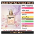 thumbnail image 4 of Seamless Hold Good Girl Gone Rose White Floral Fruity Woody Perfume for Women Parfum | Inspired Luxury Fragrance | Long-Lasting Scent - 1 oz (30 ml), 4 of 6