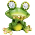 thumbnail image 1 of Solar Powered Frog Outdoor LED Garden Light Decor (Talking - NO), 1 of 7