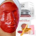 thumbnail image 1 of Mascarilla Jelly BRÜUN Rojo Oro Ácido Láctico AC AHA Peel-Off 680 ml, 1 of 7