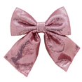 thumbnail image 4 of DIY Pajarita Decoración Lentejuelas Arco Brillo Adornos Escena decorativa Arreglo Accesorios Lentejuelas Arcos grandes para Navidad Hogar al aire rosado Soledad Lazos Grandes Lentejuelas, 4 of 10