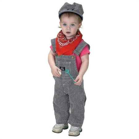 Infant Train Engineer Costume With Cap