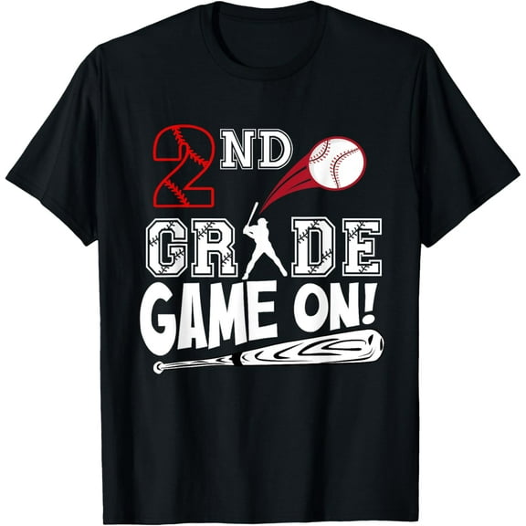 2nd Grade Game On First Day of School Vintage Funny Gifts For Men Woman T-shirt
