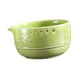 thumbnail image 5 of Cuenco para hierbas, rallador de ajo, plato de cerámica resistente, herramienta de cocina multiusos Verde, 5 of 9