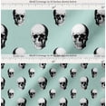 thumbnail image 2 of Soimoi Cotton Cambric Fabric Horror Skull Halloween Decor Fabric Printed Yard 56 Inch Wide, 2 of 7