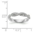 thumbnail image 7 of 14K White Gold Ring Band Wedding Diamond Round, 7 of 7