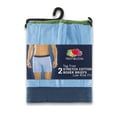 thumbnail image 4 of Stretch Cotton Low Rise Solid Boxer Briefs, 2 Pack, 4 of 6