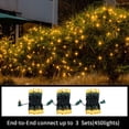 thumbnail image 4 of Cadena de luces LAMPHOME 150 bombillas amarillas de 9,7 m para exteriores, 4 of 7