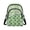 Clover Horseshoe Pattern, variant on POLERO Halloween Small Crossbody Bag Featuring Capybara Pumpkins, Lightweight Polyester Cell Phone Purse Wallet for Ladies Travel