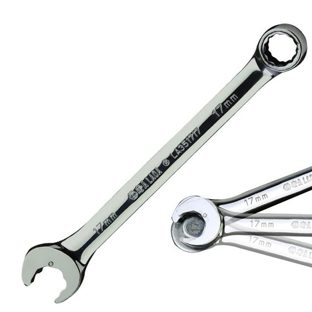 LAOA Ratcheting Wrench Open End Flexible Gear Ratchet Wrench Multi Purpose Labor-Saving Hand Tool,24mm