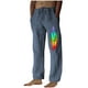 thumbnail image 2 of Puntoco Pantalones casuales largos para hombre, pantalones casuales con estampado de moda para hombre, cintura elástica con bolsillos, pantalones deportivos, 2 of 4