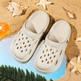 thumbnail image 2 of WZEIIOT Boys Summer Garden Clogs Solid Color Slip-On Sandals Kids Outdoor Play Water Shoes, 2 of 9