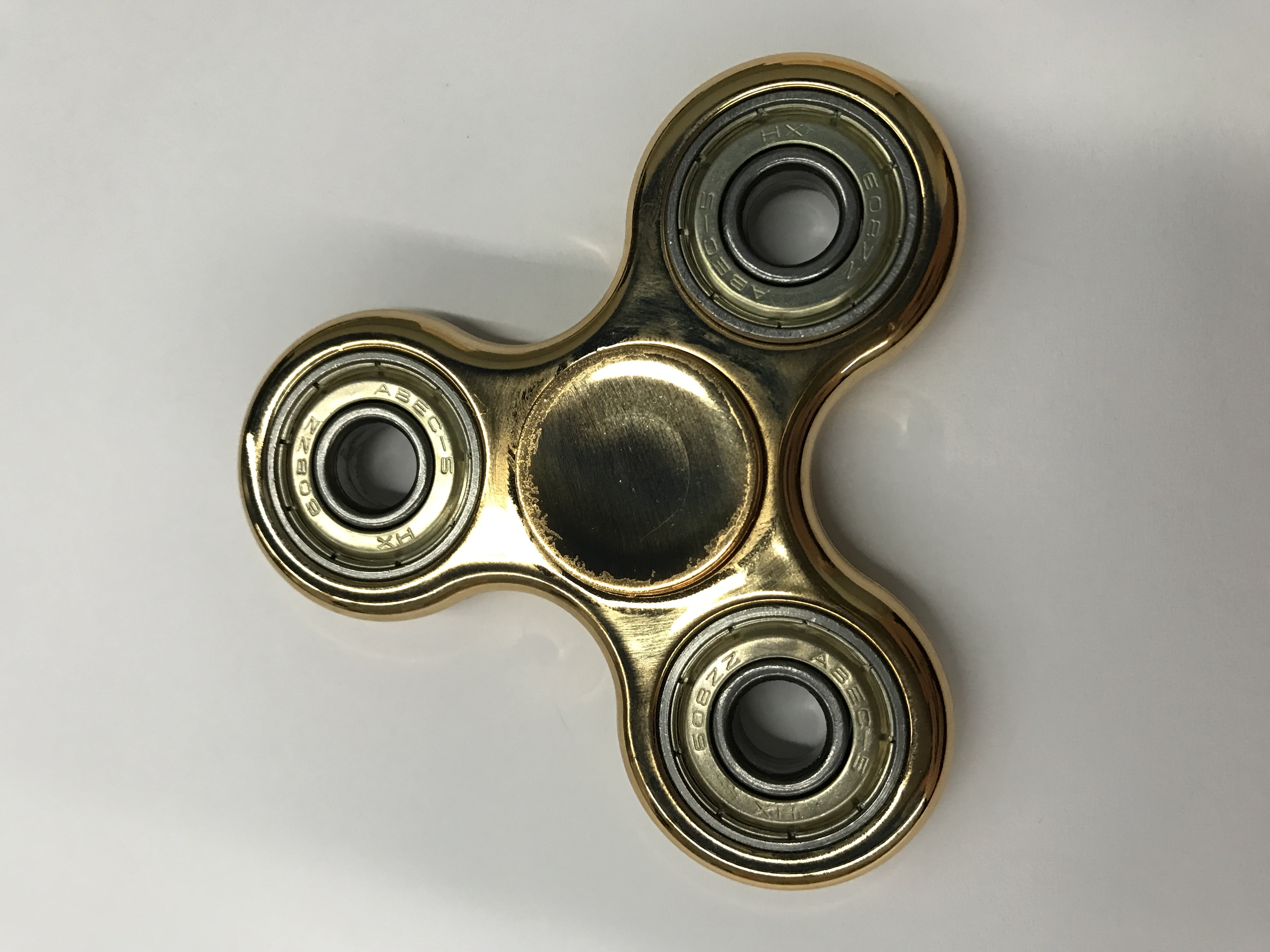 Metal Fidget Spinner Rose Gold Hand Spinner Toy Hand Spinner Anti-Stress  Children, 25 - Gerbes Super Markets