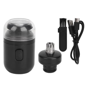 Rasoir électrique portable, rechargeable Mini Shaver électrique faible bruit Grip confortable pour le salon pour les hommes