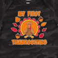 thumbnail image 4 of Inktastic My First Thanksgiving with Cute Turkey Boys or Girls Baby Bodysuit, 4 of 5