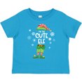 thumbnail image 3 of Inktastic Funny Christmas I'm the Cute Elf with Shoes and Hat Boys or Girls Toddler T-Shirt, 3 of 5