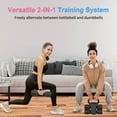 thumbnail image 2 of inAdjustable Dumbbell Set Levels Hand Weights (Each ./././.lb) for Women & Men Weights Dumbbell Set Convertible to Kettlebell for Home Gym Strength Training, 2 of 7