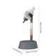 thumbnail image 3 of Cuenco dispensador de agua para mascotas para perros y gatos | Botella de bola de lamedo a prueba de derrames de 650ml | Diseño plástico integrado - Rosa gris beige | Estación de bebida automática, 3 of 6