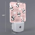 thumbnail image 2 of Balery Panda Luz Nocturna LED con Sensor Automático, Enchufe con Sensor Crepuscular, Luz Suave de 0.5W para Dormitorio, Pasillo, Baño-US, 2 of 7