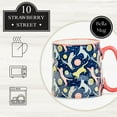 thumbnail image 6 of 10 Strawberry Street Bella Mug, Cats in Space, Set of 4, 6 of 7