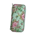 thumbnail image 2 of Bolsa de almacenamiento para ganchillo, accesorios de ganchillo, cierre de cremallera, multifunción para viajes. Verde, 2 of 9