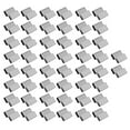 thumbnail image 2 of Glass Clamp, 50pcs Practical Lightweight Glass Frame Fixing Clamp Portable Stainless Steel Greenhouse Overlap S Shape Clips for Fixing Greenhouse Glass, 2 of 7
