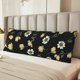 thumbnail image 2 of Balery Daisy Funda Protectora para Almohada Corporal de Algodón Hipoalergénico con Cierre(55 x 21 pulgadas), Almohadas No Incluidas, 2 of 7
