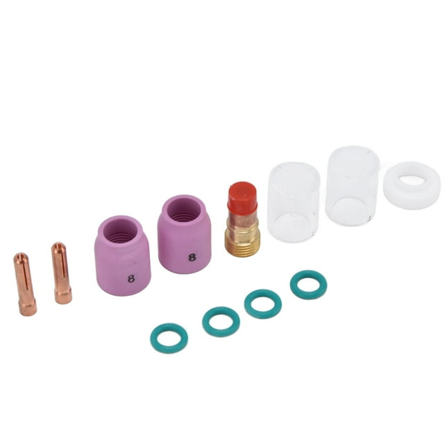 Welder Glass Cup, Standard Design TIG Welding Accessory Ceramic Nozzle Easy Installation Built In Filter For WP-17/18/26