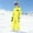 X-295Yellow, variant on Big Kids Boys Girls Ski Suit Snowsuit With Hood Long Sleeve Windproof Thickened Warm Snowboard Jumpsuits For Outdoor Activities Pink 4-5 Years