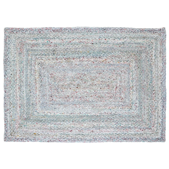 Chesapeake Braided Chindi Pastel Rug (5'x7')