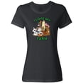 thumbnail image 3 of Inktastic I Love My Farm with Happy Farm Animals Women's T-Shirt, 3 of 5
