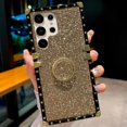 thumbnail image 3 of for Samsung Galaxy S25 Ultra Case with Ring Stand Holder, Women Fashion Shockproof Plating Bling Rhinestone Glitter Cute Girly Cover Protective Luxury Phone Case for Galaxy S25 Ultra (Gold), 3 of 12