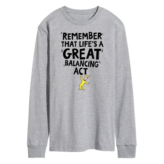 Dr. Seuss - Life Great Balancing Act - Men's Long Sleeve T-Shirt