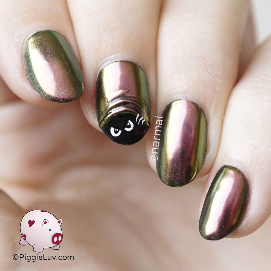 Whats Up Nails - Dragon Powder Magic Color Shifting Pigment with Multi Chrome Mirror Effect