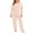01-Beige, variant on Diufon Plus Size Pajamas for Women Set Long Sleeve Soft Comfy Crewneck Tops and Pants 2 Piece Casual Home Sleepwear