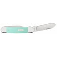 thumbnail image 4 of Case XX Knives Canoe Seafoam Green G-10 Stainless Steel Pocket Knife, 4 of 5