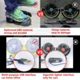 thumbnail image 3 of 5V / 12v / 24V Car USB Fan Cooling Car Fan Dual Head Car Fan 3 Speeds Adjustable For Auto Cooler Air Fan Car Accessories Fan, 3 of 5