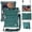 Green, variant on Shockproof Silicone Tablet Case Universal 10.1 Inch with Kickstand Shoulder Strap Pen for Android PC