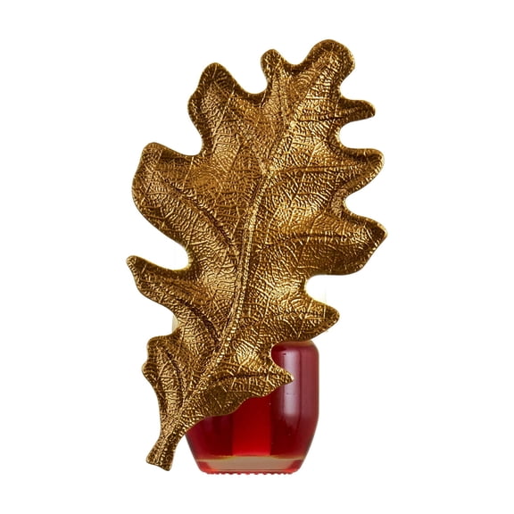 Better Homes & Gardens Aroma Accent Pluggable Golden Leaf   Sliced Apple & Cinnamon Oil Starter Kit