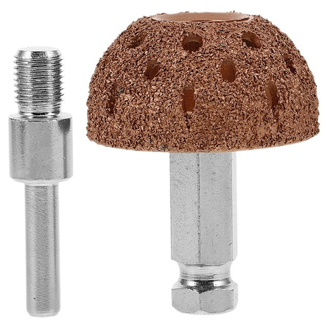 Miangastore Bowl Type Tire Repair Grinding Tungsten Steel Alloy 1Set 2.0In 1.7In